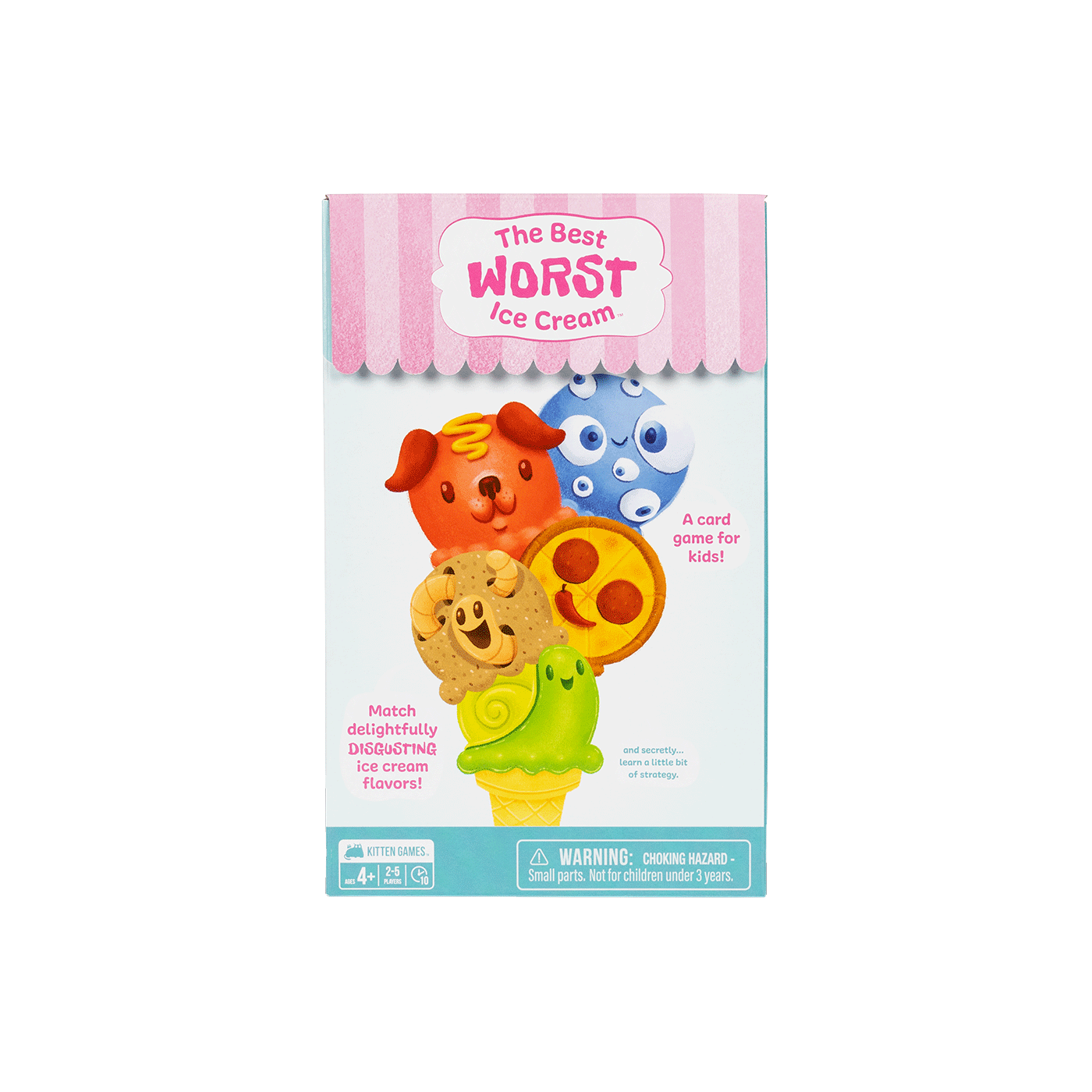 The Best Worst Ice Cream - Trò chơi ghép thẻ vị kem trí tuệ - Exploding Kittens