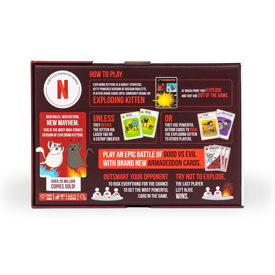 Exploding Kittens: Good vs Evil - Board Game Thẻ Bài Chiến Thuật - Exploding Kittens