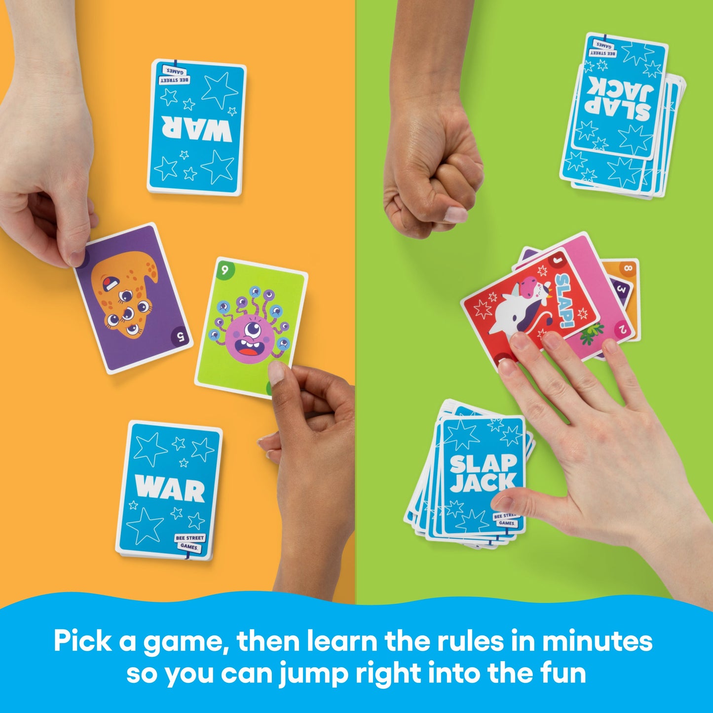 6 in 1 Classic Games Pack from Bee Street Games, By Relatable – The Ul