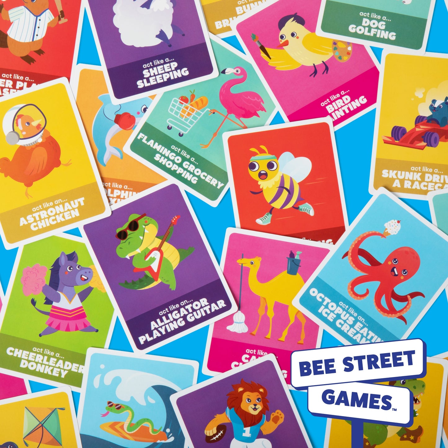 Charades, Party Animal Edition from Bee Street Games, by Relatable – C