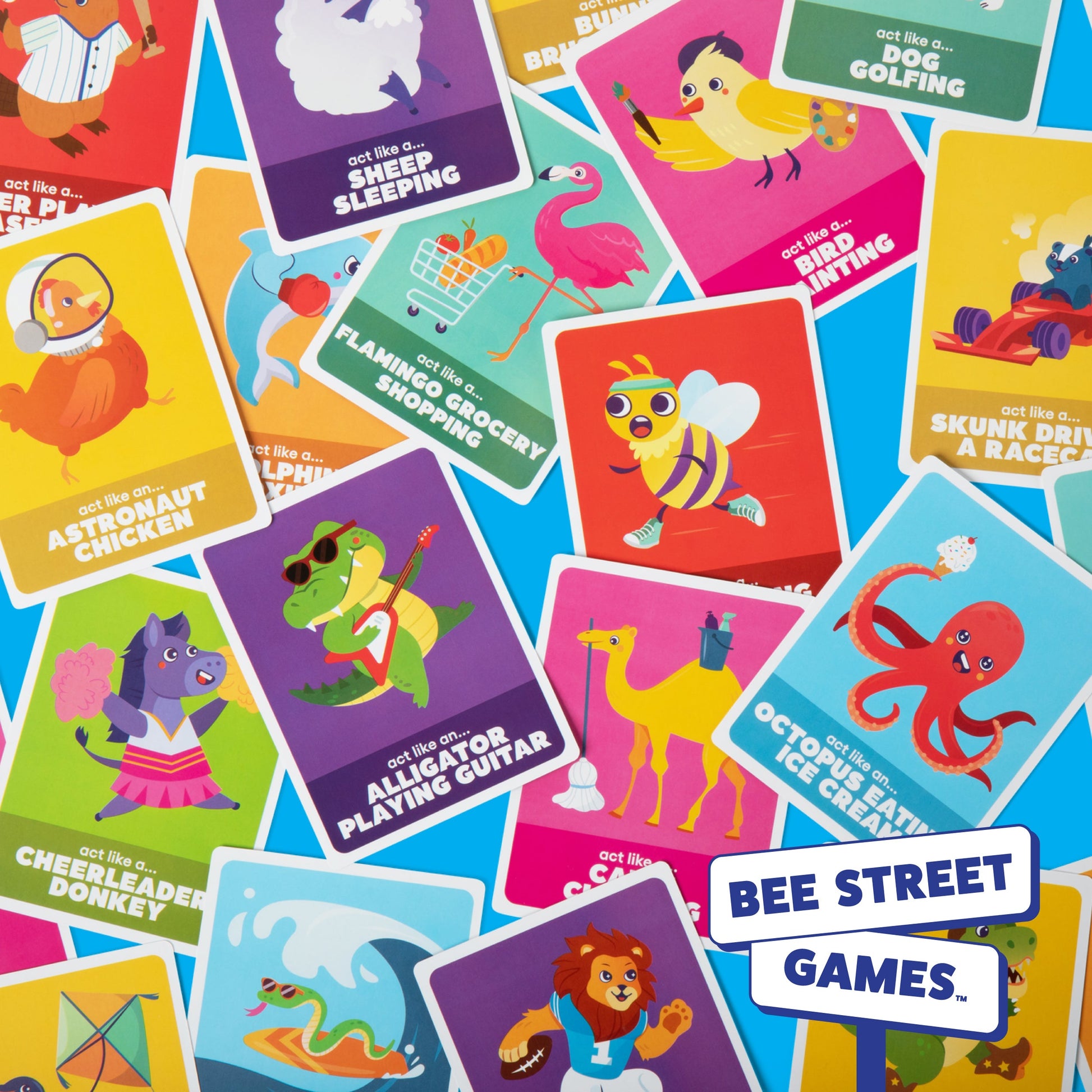 Charades, Party Animal Edition from Bee Street Games, by Relatable – C