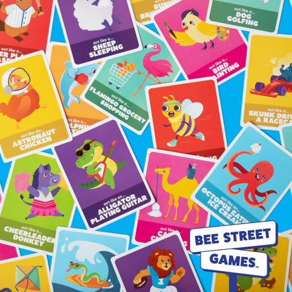 Charades, Party Animal Edition from Bee Street Games, by Relatable – C