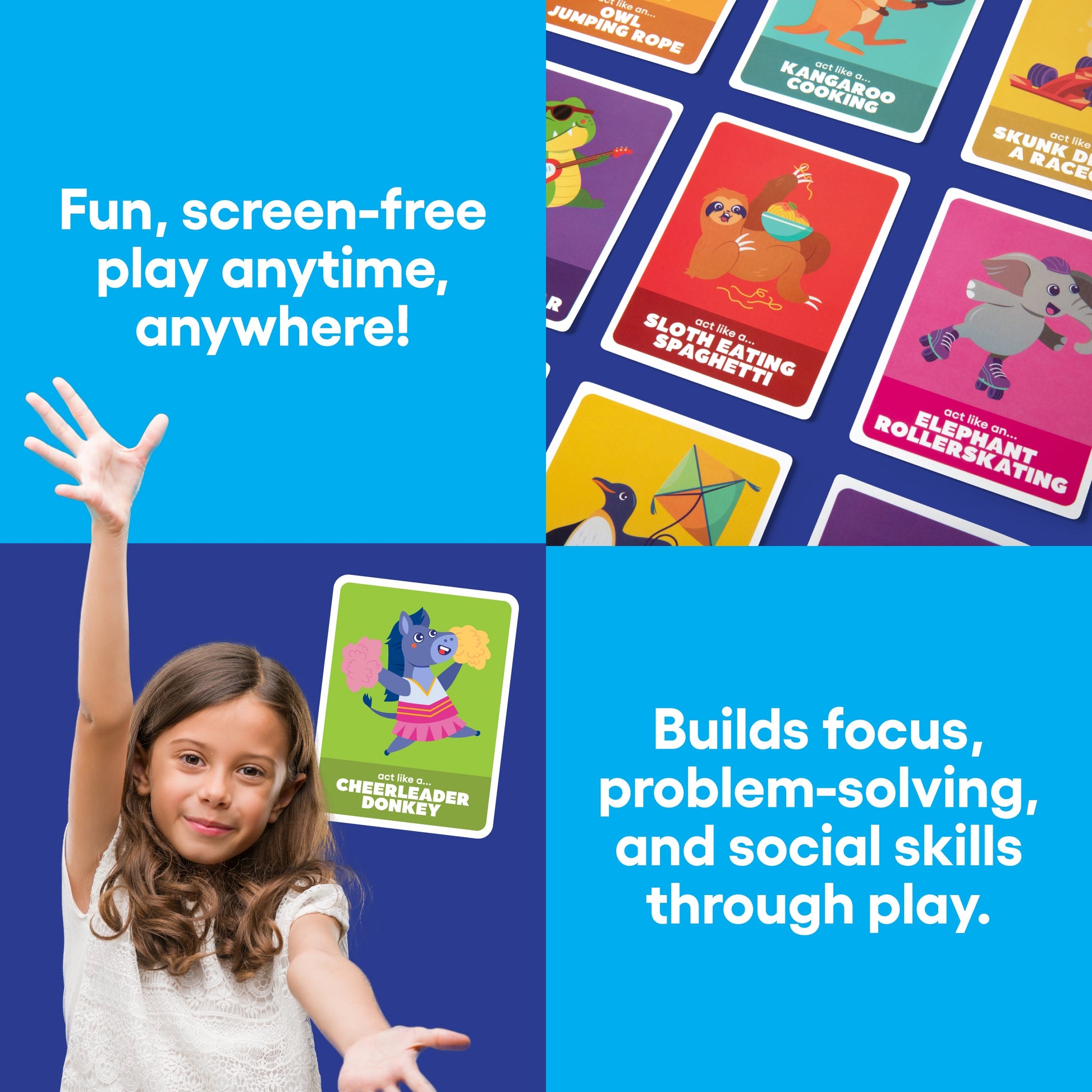 Charades, Party Animal Edition from Bee Street Games, by Relatable – C
