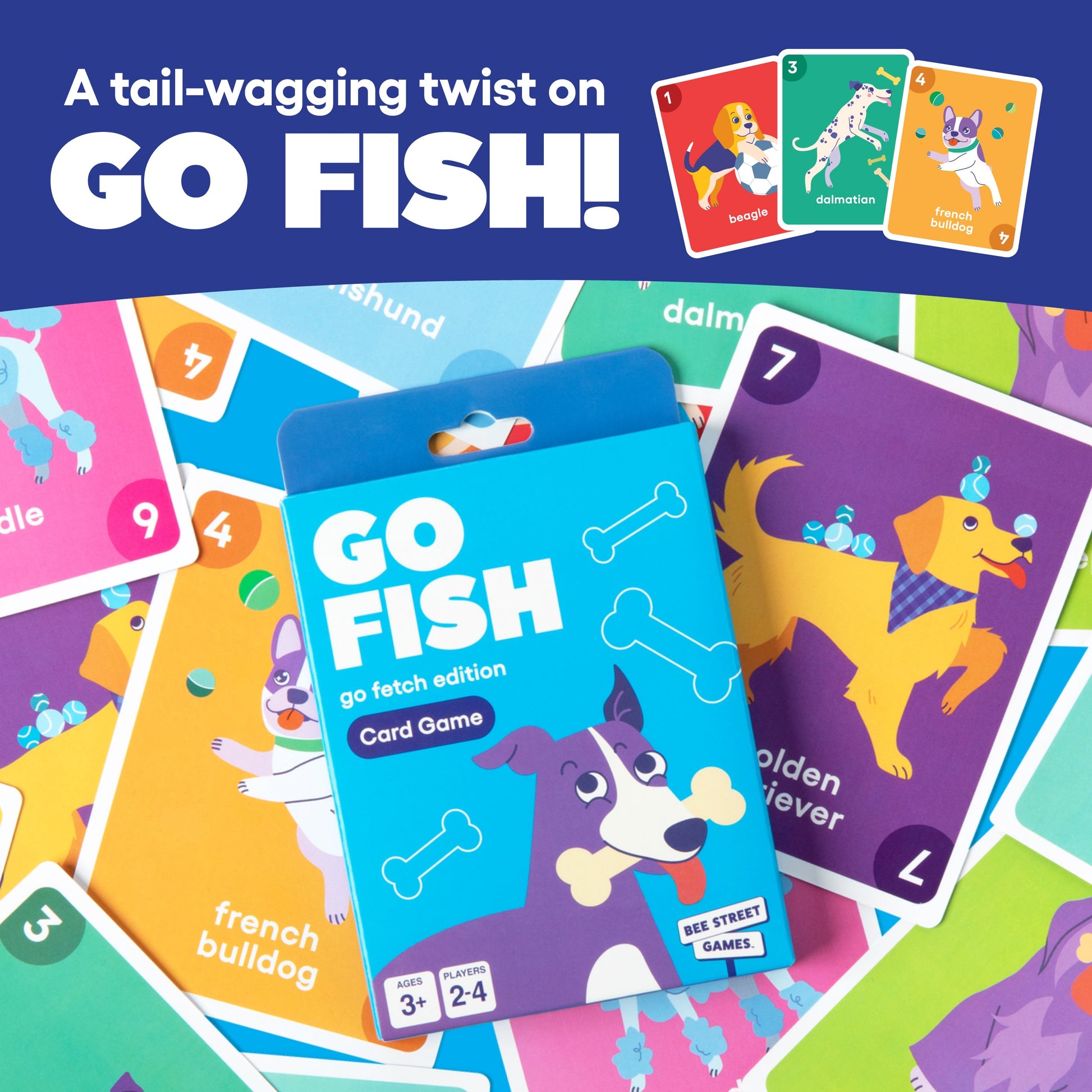 Go Fish, The Go Fetch Edition from Bee Street Games, by Relatable – Cl