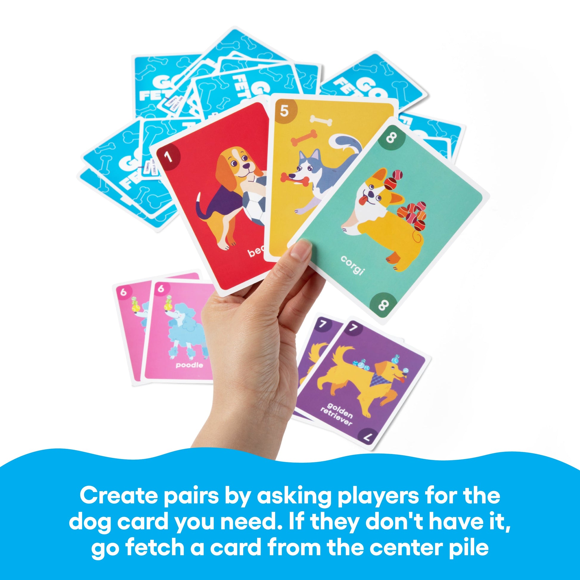 Go Fish, The Go Fetch Edition from Bee Street Games, by Relatable – Cl