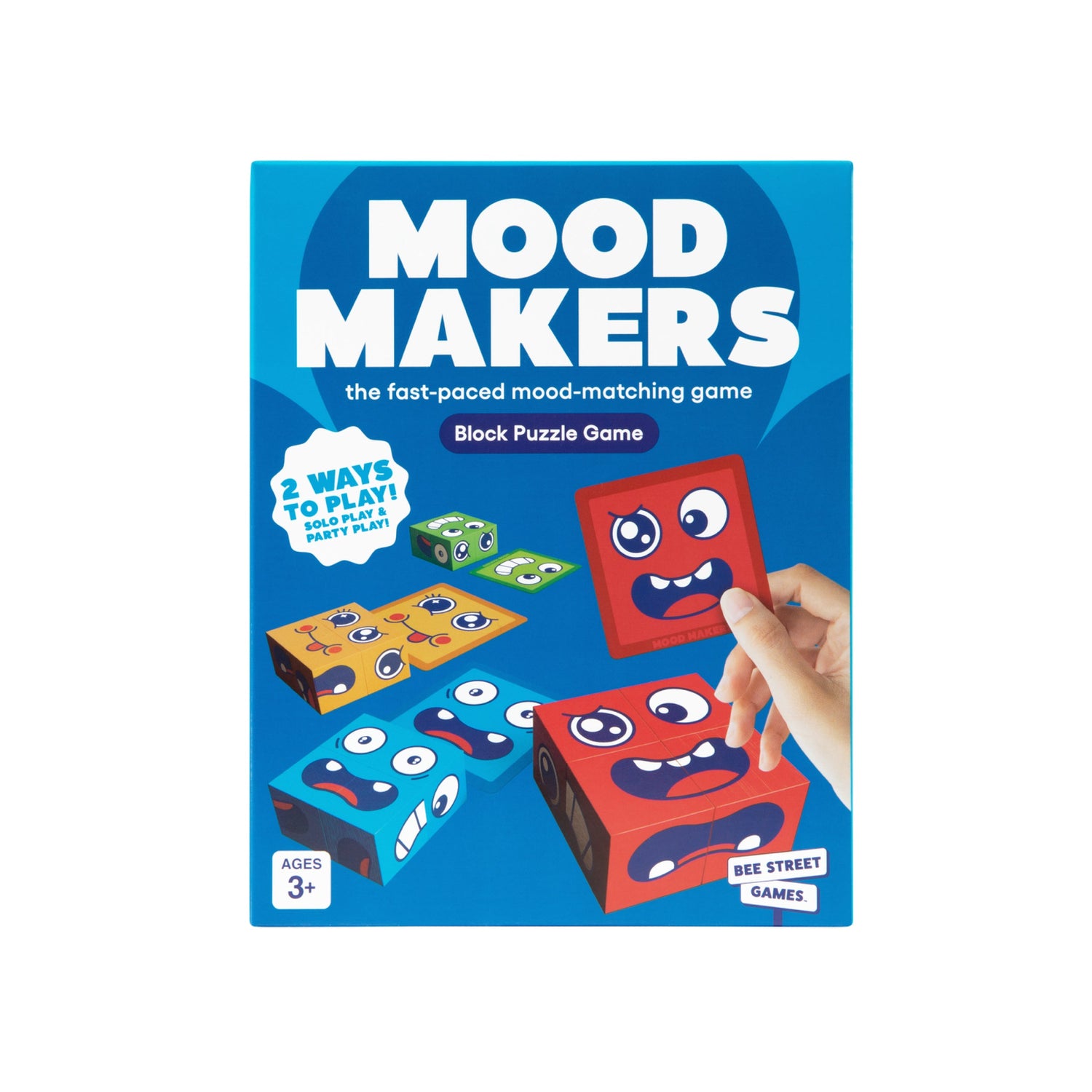 Mood Makers from Bee Street Games, by Relatable – A fast-paced dexteri