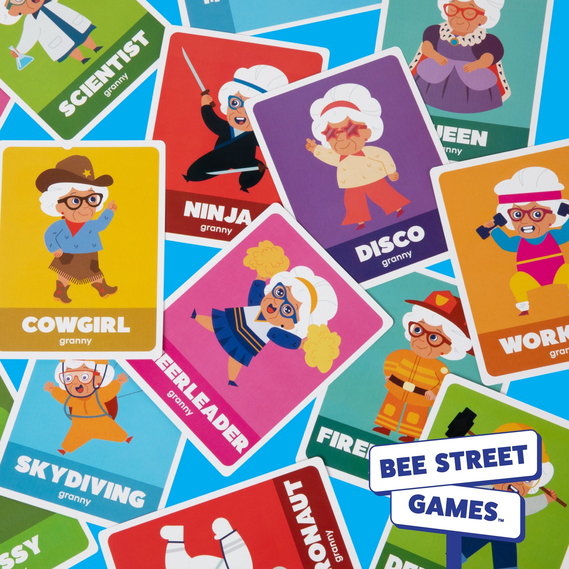 Old Maid, The Gassy Granny Edition from Bee Street Games, by Relatable