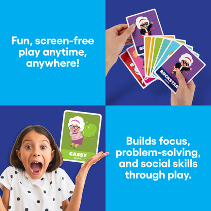 Old Maid, The Gassy Granny Edition from Bee Street Games, by Relatable