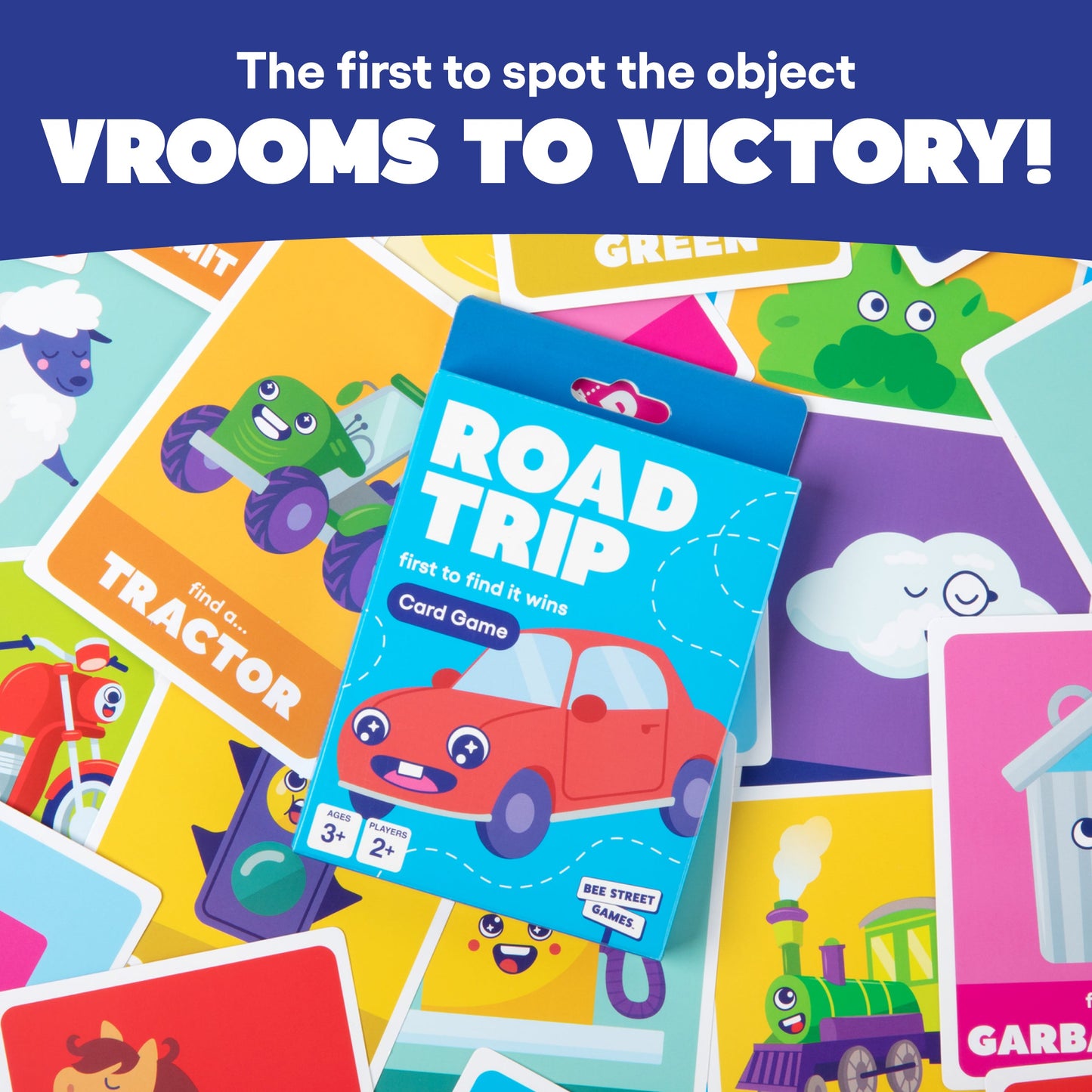 Road Trip from Bee Street Games, by Relatable. Road trip games for kid