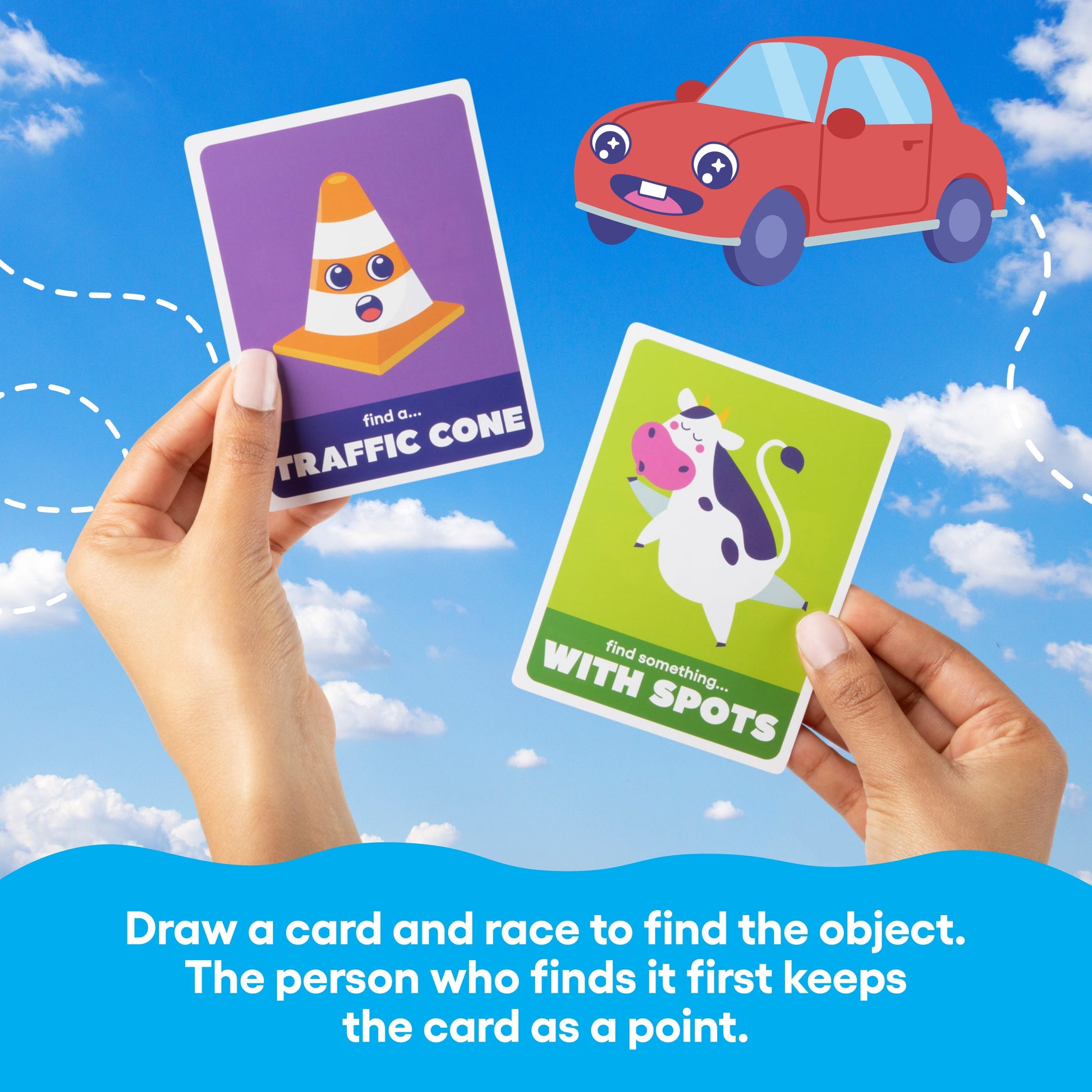 Road Trip from Bee Street Games, by Relatable. Road trip games for kid