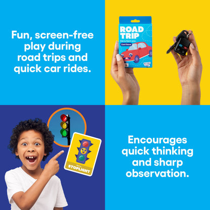 Road Trip from Bee Street Games, by Relatable. Road trip games for kid