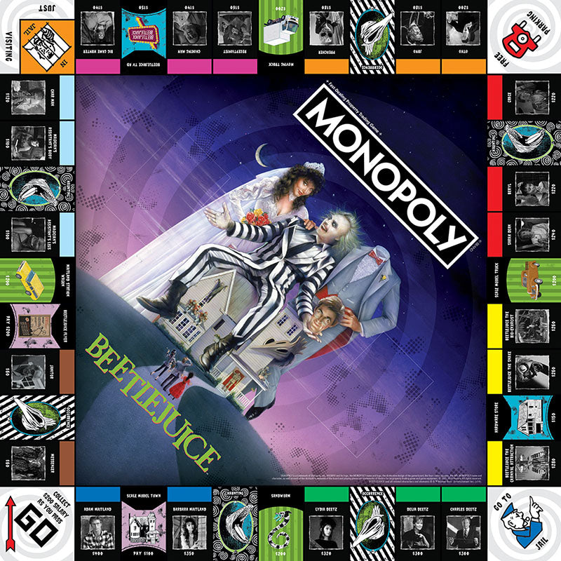 MONOPOLY®: Beetlejuice - Cờ tỷ phú chủ đề phim kinh điển - The Op Games