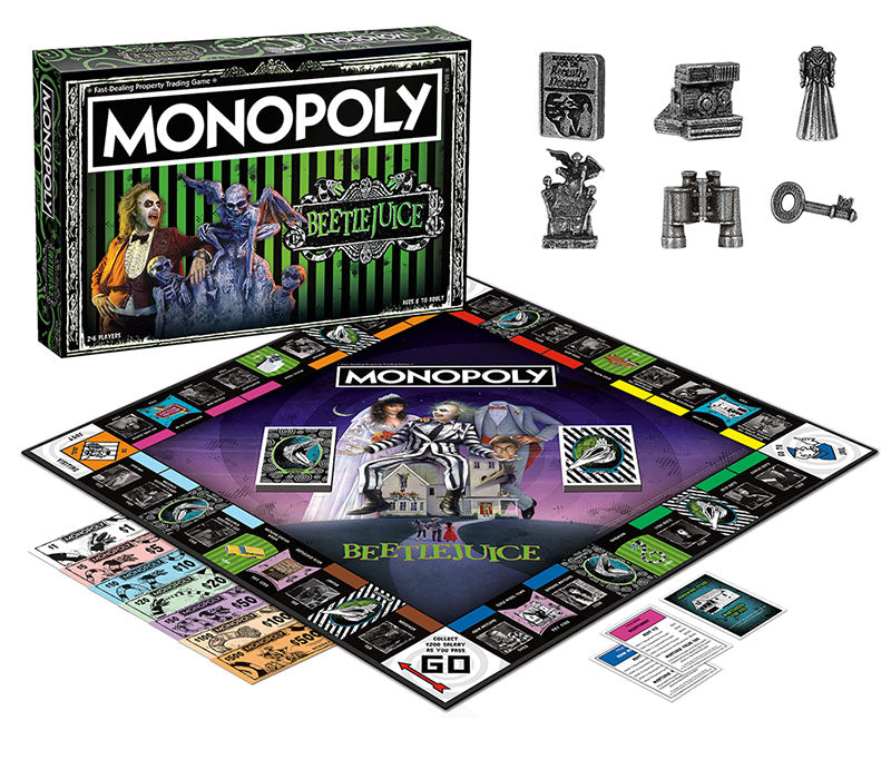 MONOPOLY®: Beetlejuice - Cờ tỷ phú chủ đề phim kinh điển - The Op Games