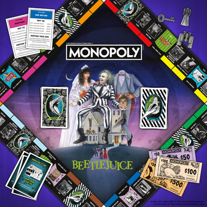 MONOPOLY®: Beetlejuice - Cờ tỷ phú chủ đề phim kinh điển - The Op Games