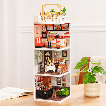 Rolife Super Creator Series - 3 in 1 I Shape - Mô hình nhà búp bê DIY - Rolife