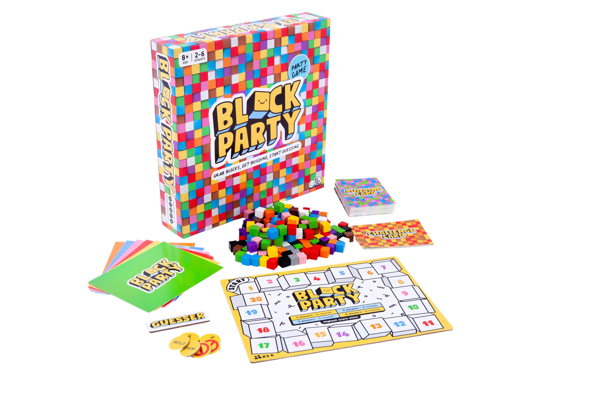 Block Party - Board Game Xây Khối Sáng Tạo - Big Potato Games - Hình ảnh bổ sung 6