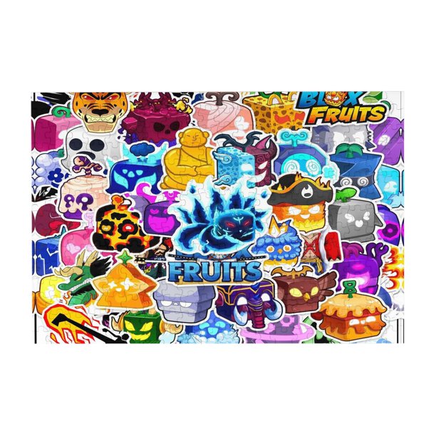 Blox Fruits 300 Piece Jigsaw Puzzle - Đồ Chơi Xếp Hình 300 Miếng Trí Tuệ GHJOWpill - Hình ảnh sản phẩm