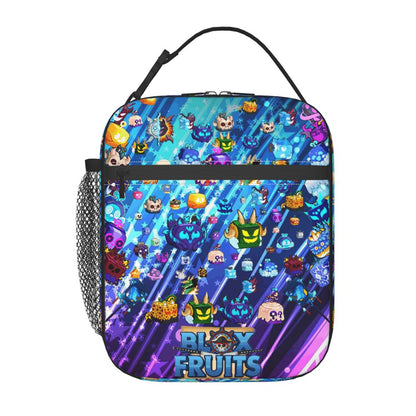 Blox Fruits Reusable Lunch Bag - Túi Đựng Cơm Giữ Nhiệt Văn Phòng - GHJOWpill - Hình ảnh sản phẩm
