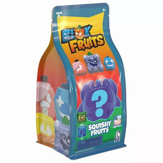 Blox Fruits Series 1 Squishy Fruits Mystery Pack (1 RANDOM Figure) - Đồ Chơi Squishy Ngẫu Nhiên - PhatMojo