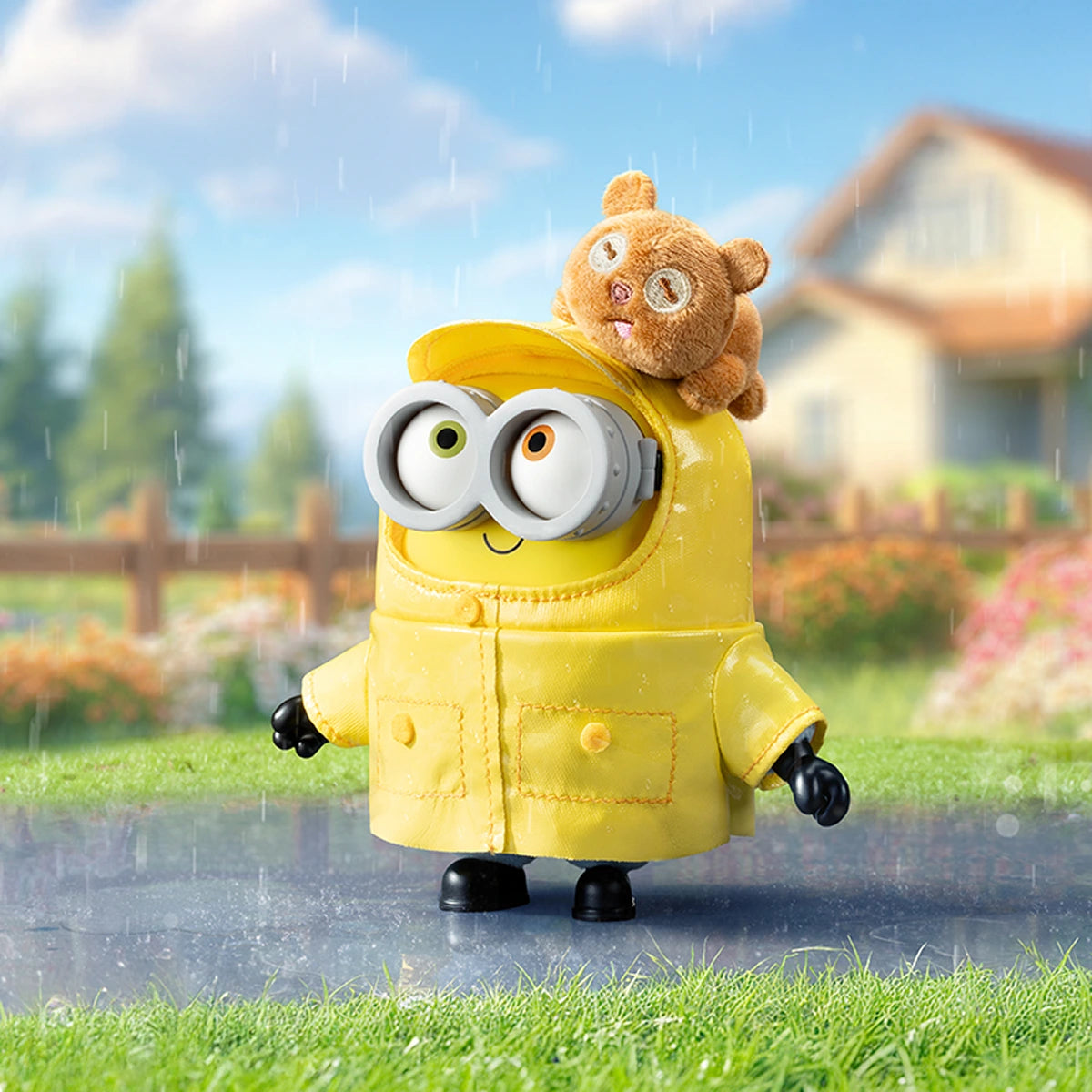 BOB & TIM – BEST BUDDIES FOREVER VINYL PLUSH KEYCHAIN BLIND BOX - Móc khóa gấu bông Blind Box - 52TOYS