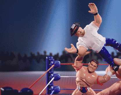 WWE Retro Action Figure 4-Pack Bundle - Bộ 4 Mô Hình Đô Vật Mỹ Retro - Mattel Creations