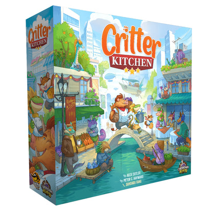 Critter Kitchen Board Game - Trò chơi bàn cờ chiến thuật nấu ăn - Lucky Duck Games