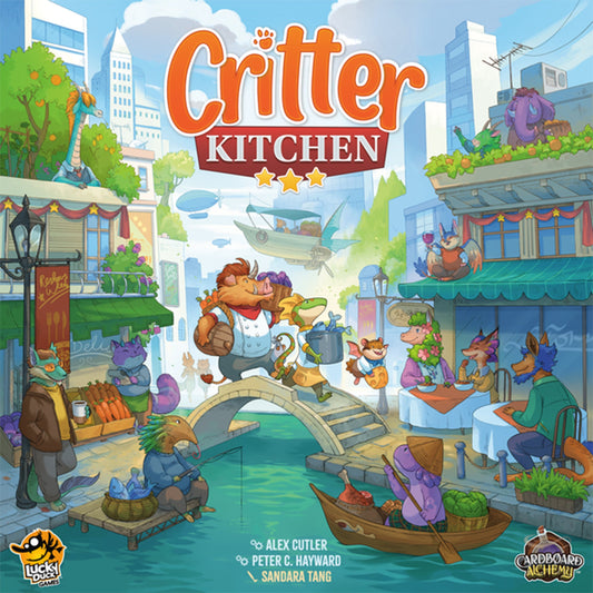 Critter Kitchen Board Game - Trò chơi bàn cờ chiến thuật nấu ăn - Lucky Duck Games