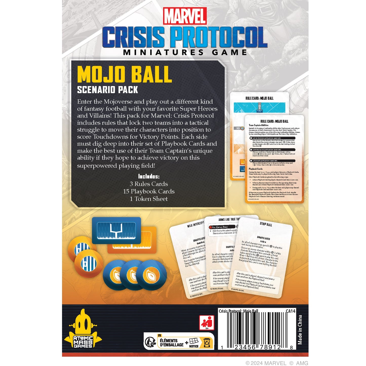 Marvel: Crisis Protocol – Mojo Ball Scenario Pack - Bộ Kịch Bản Mở Rộng - Atomic Mass Games - Hình ảnh chi tiết 2