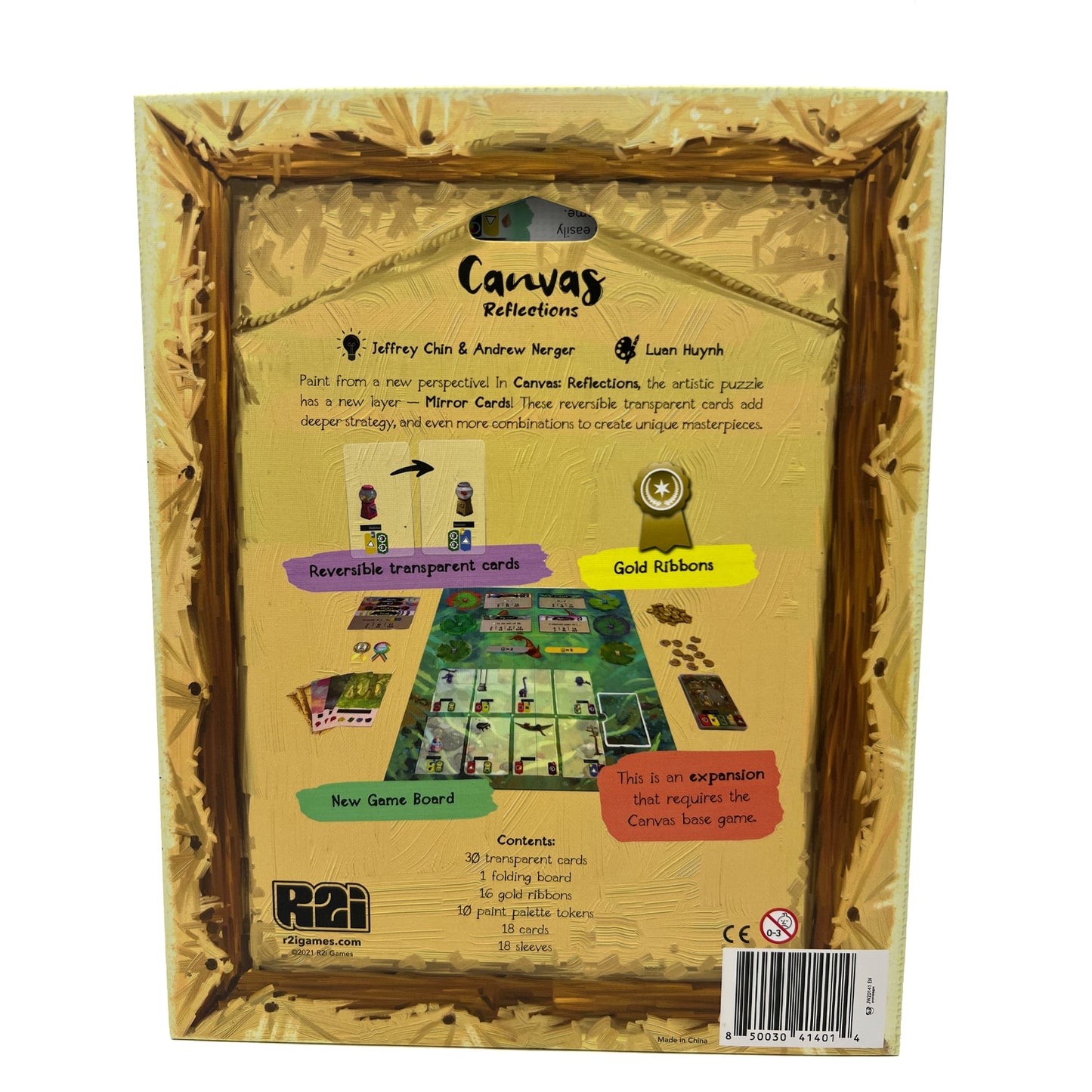 Canvas Reflections Board Game Expansion - Bản mở rộng trò chơi nghệ thuật - Road to Infamy