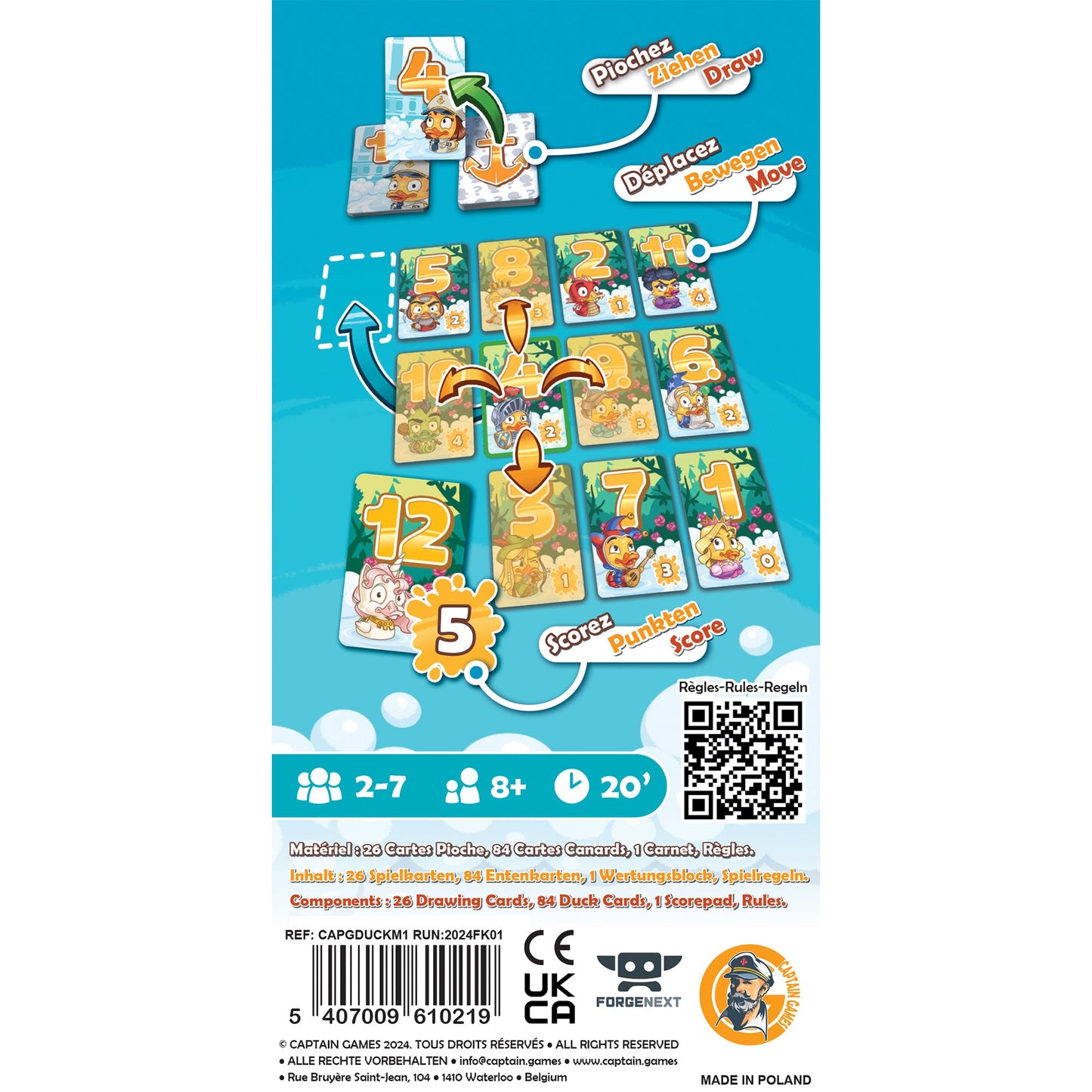 Duck and Cover - Board Game Trò chơi Thẻ bài Vui nhộn - Captain Games - Góc nhìn khác 3