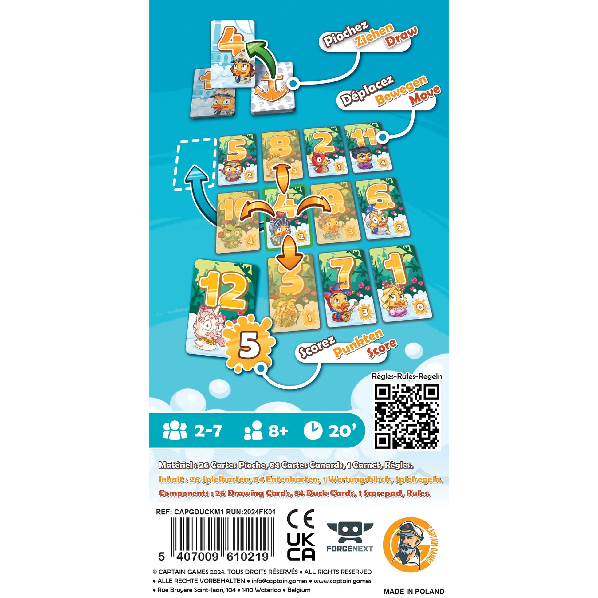 Duck and Cover - Board Game Trò chơi Thẻ bài Vui nhộn - Captain Games - Góc nhìn khác 3