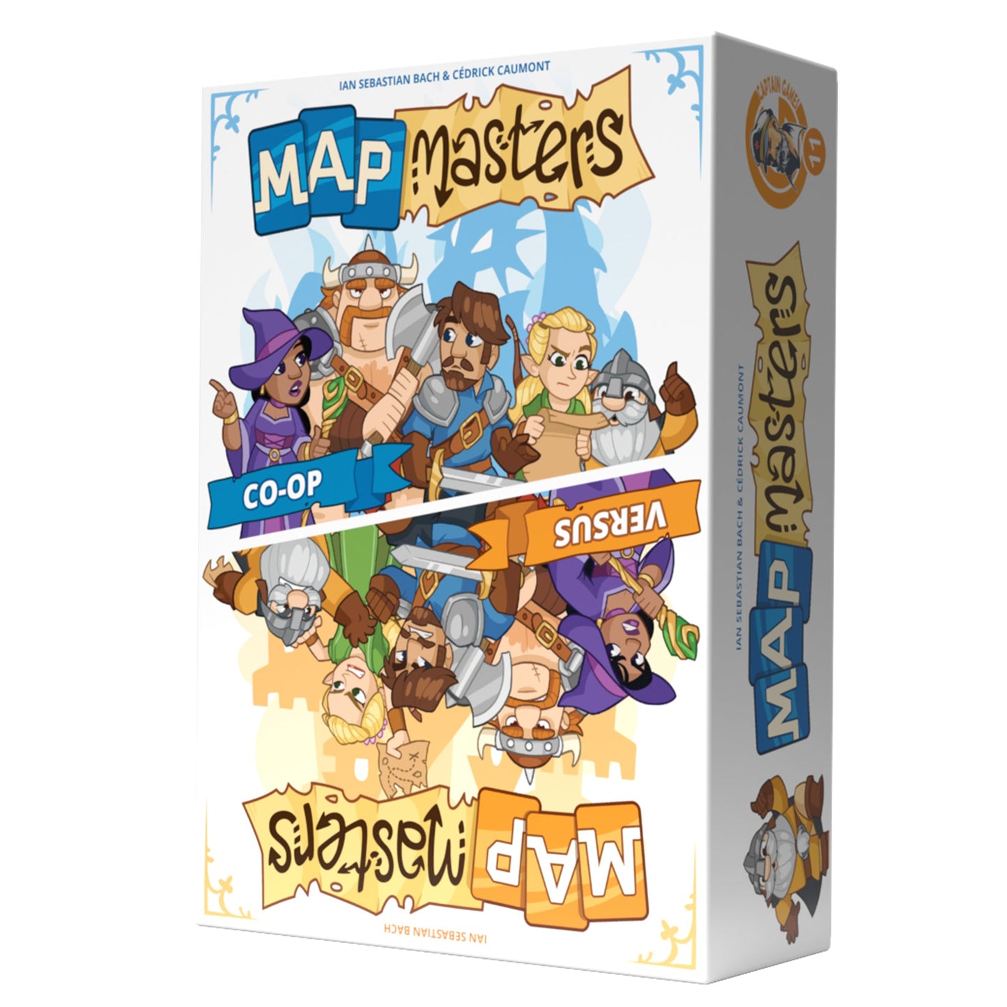 Map Masters Card Game - Board Game Thám Hiểm Hầm Ngục - Captain Games