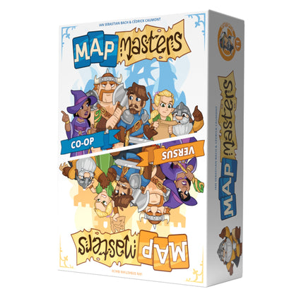 Map Masters Card Game - Board Game Thám Hiểm Hầm Ngục - Captain Games
