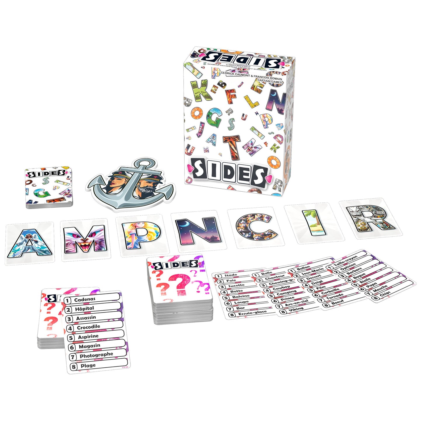 Sides Party Game - Board Game Tiệc Tùng - Captain Games