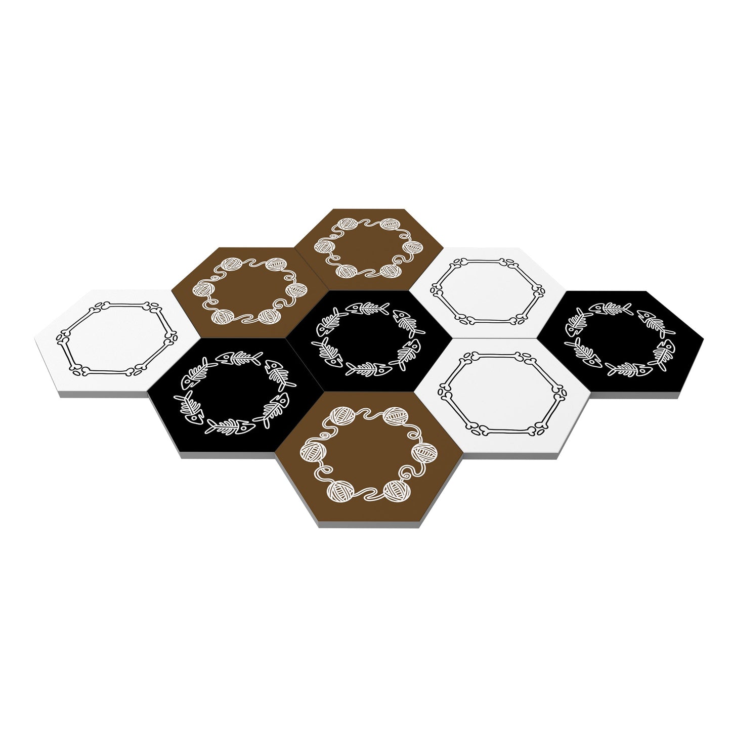 Cat a Comb Board Game - Trò chơi board game chiến thuật mèo - Thundergryph