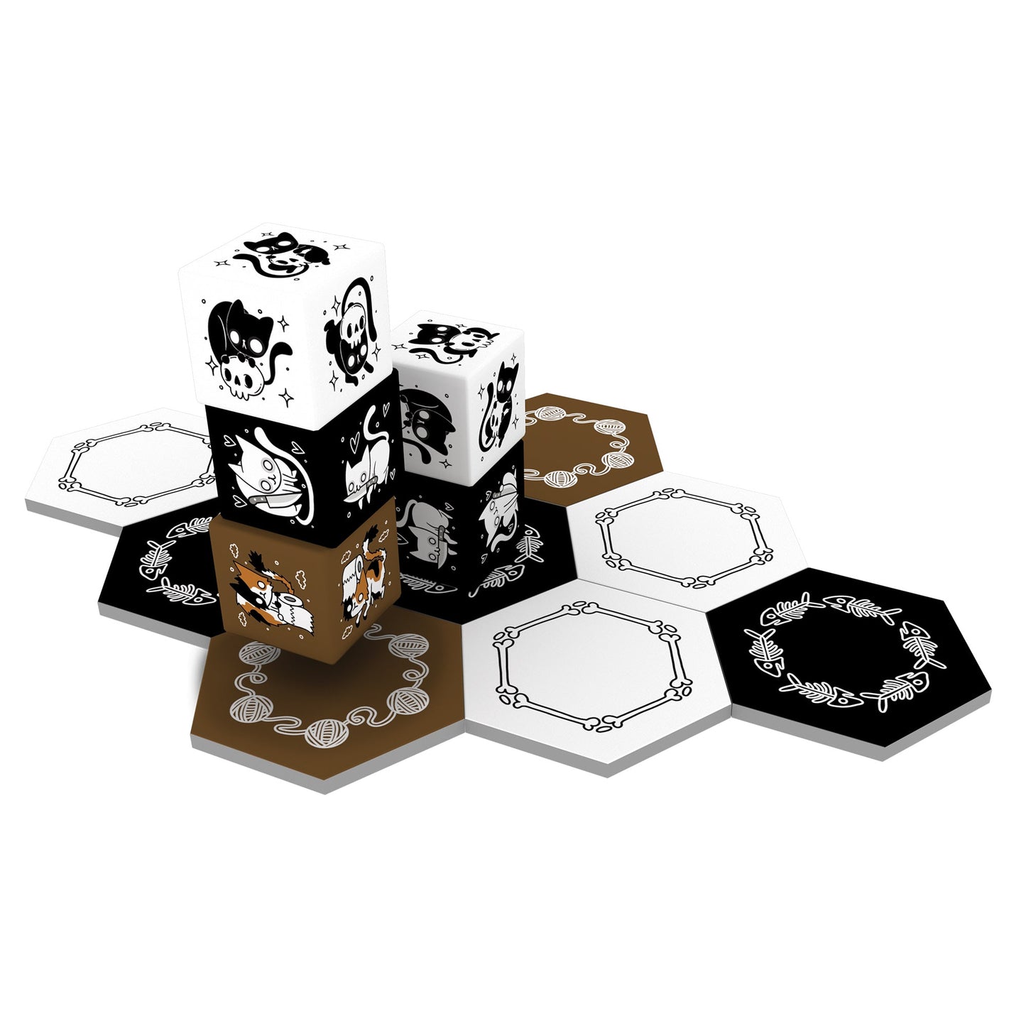 Cat a Comb Board Game - Trò chơi board game chiến thuật mèo - Thundergryph