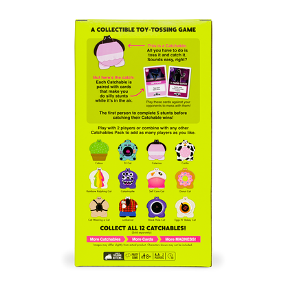 Catchables 2-Pack #3 (Caterina & Catastrophe) - Trò chơi tung bắt mèo squishy - Exploding Kittens