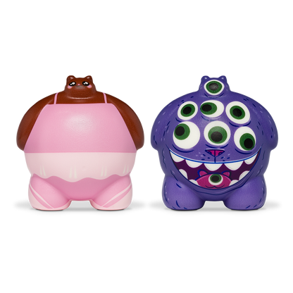 Catchables 2-Pack #3 (Caterina & Catastrophe) - Trò chơi tung bắt mèo squishy - Exploding Kittens