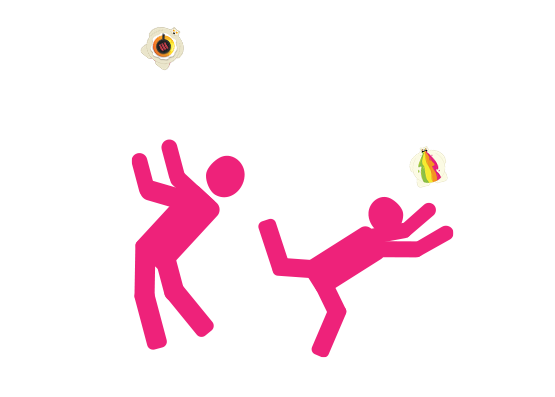 Catchables 4-Pack - Trò chơi tung hứng Squishy - Exploding Kittens