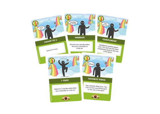 Catchables 4-Pack - Bộ đồ chơi tung hứng phản xạ - Exploding Kittens