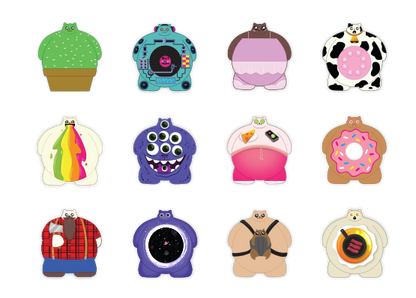 Catchables 4-Pack - Bộ đồ chơi tung hứng phản xạ - Exploding Kittens