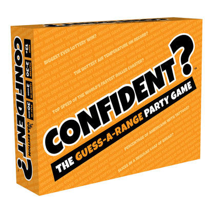 Confident? The Guess-A-Range Trivia Party Game - Board game đố vui đoán khoảng số - Confident Games