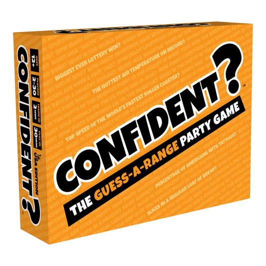 Confident? The Guess-A-Range Trivia Party Game - Board game đố vui đoán khoảng số - Confident Games