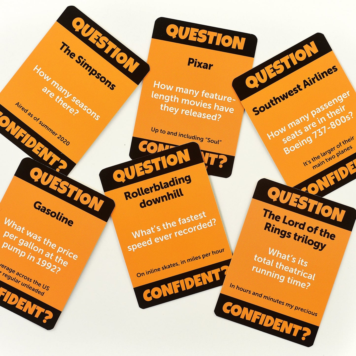 Confident? The Guess-A-Range Trivia Party Game - Board game đố vui đoán khoảng số - Confident Games