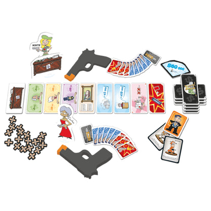 Cash N Guns 2nd Edition - Trò chơi Board Game Tiệc Tùng Cướp Bóc - Repos Production