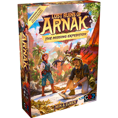 Lost Ruins of Arnak: The Missing Expedition Board Game Expansion