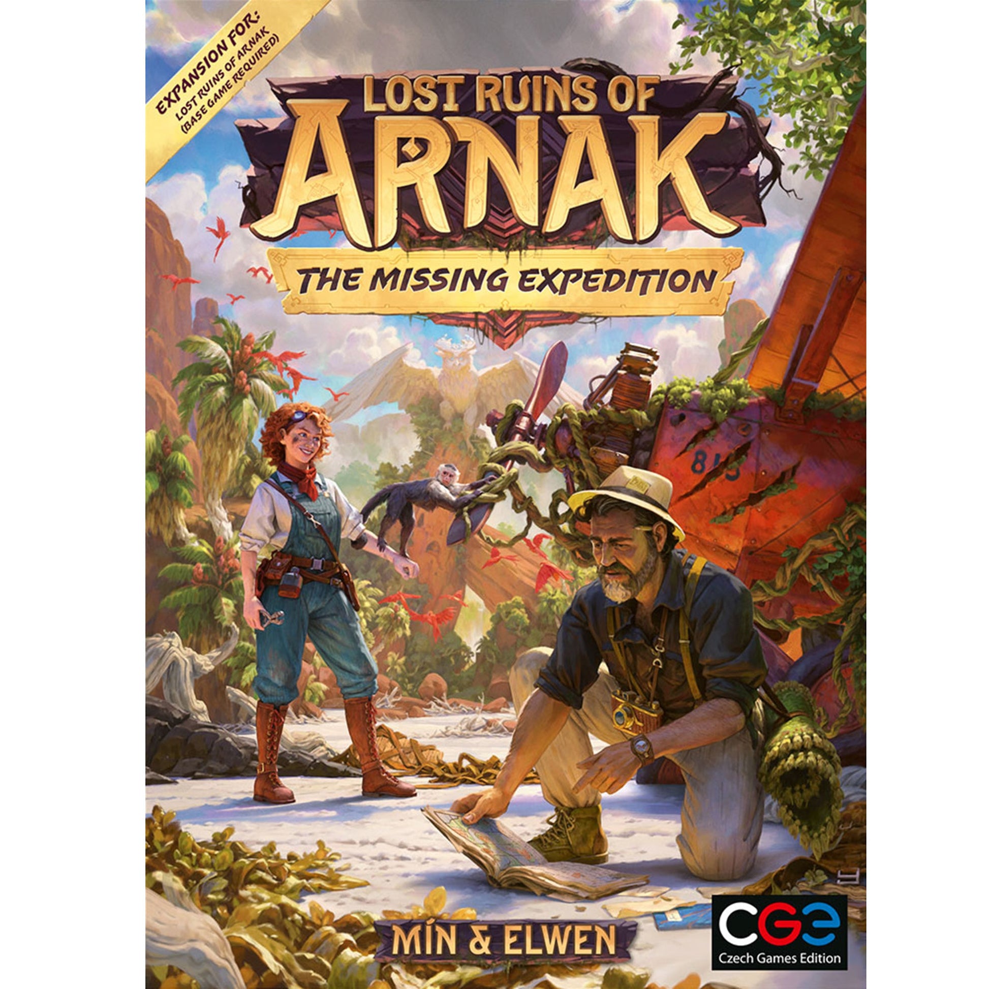 Lost Ruins of Arnak: The Missing Expedition Board Game Expansion