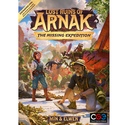 Lost Ruins of Arnak: The Missing Expedition Board Game Expansion