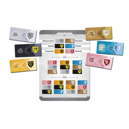 Kutna Hora: The City of Silver - Board Game Chiến Thuật Xây Dựng Thành Phố - Czech Games Edition