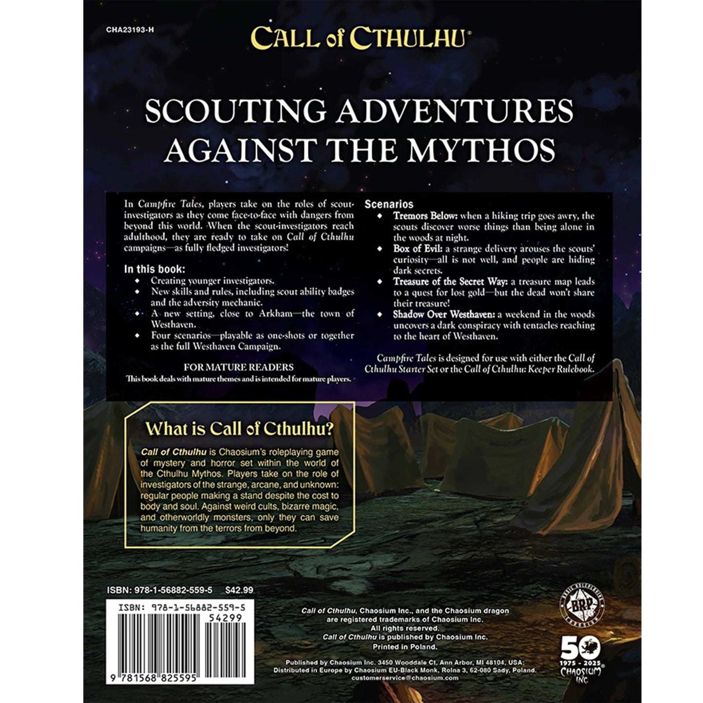Call of Cthulhu RPG: Campfire Tales